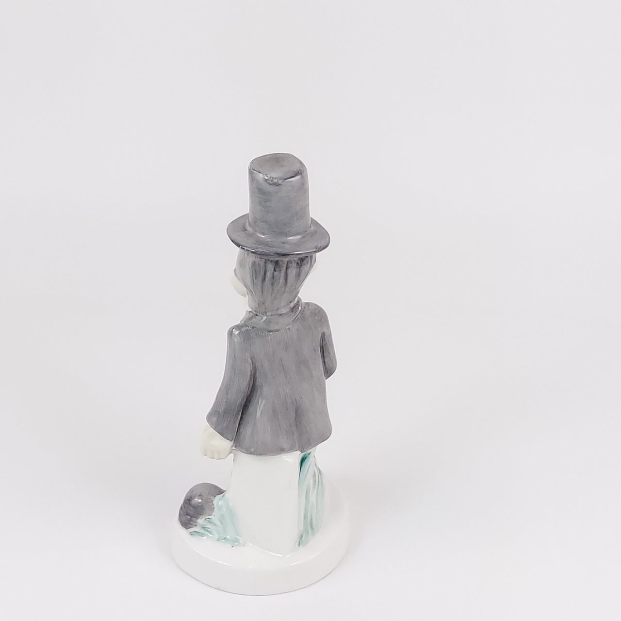 Welshcrest Fine Bone China Figurine - 1960's Vintage Top-Hatted Man -Repaired2