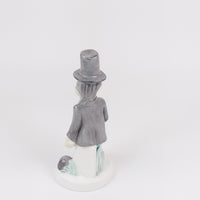 Thumbnail for Welshcrest Fine Bone China Figurine - 1960's Vintage Top-Hatted Man -Repaired2