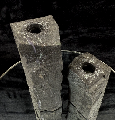 Bording Diabas Candle Holders Unique HandCrafted Swedish Stone Art from Gylsboda0
