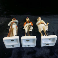 Thumbnail for 3Napco Military Porcelain Figurines Set Made in Sri Lanka Tall one hand broken12