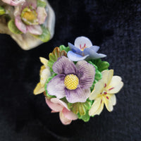 Thumbnail for Royal Adderley Bullfinch Floral Figurines Lot – Chips Acceptable England Bone Ch2