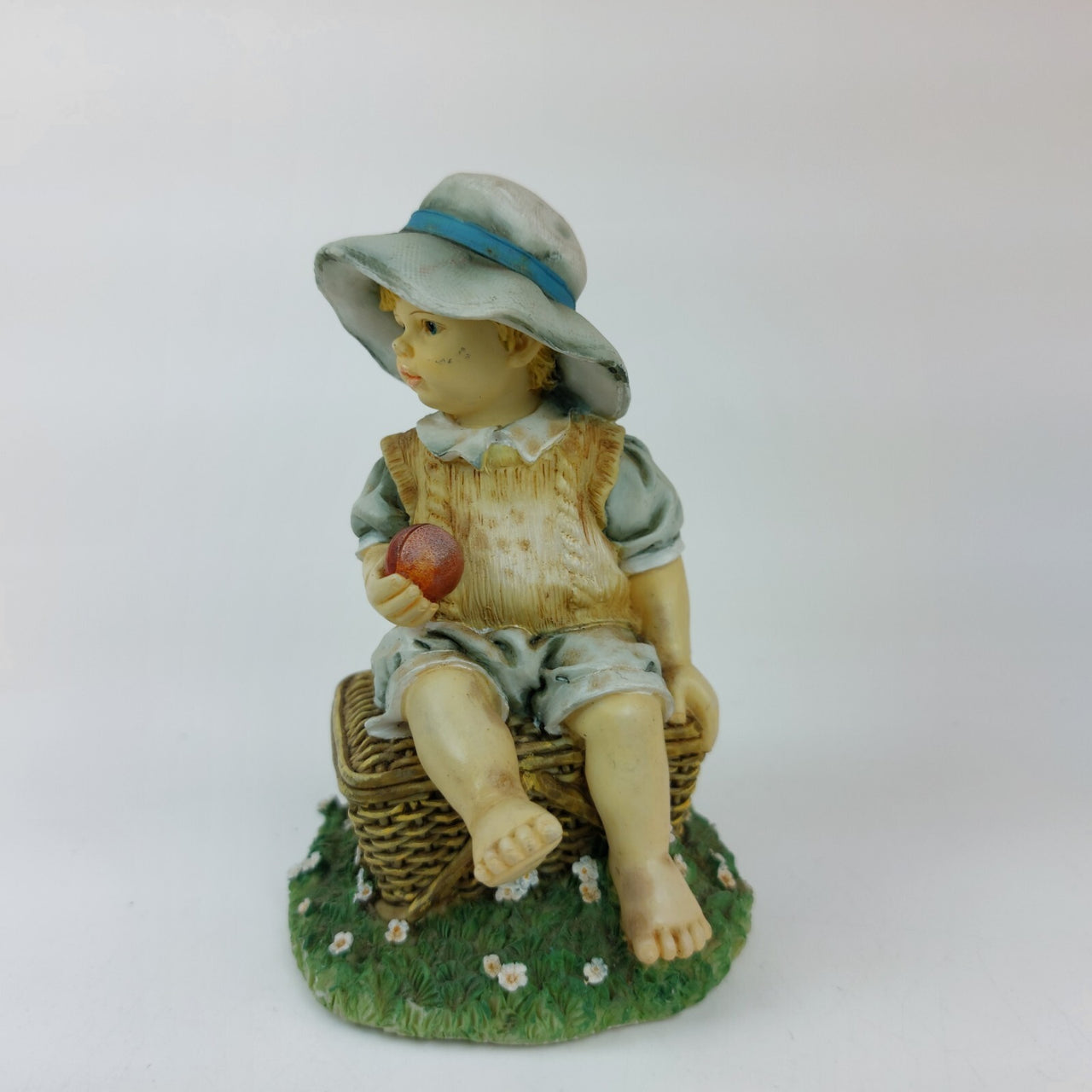 Christine Haworth Leonardo Collection Things to Come Figurine Child Apple.10