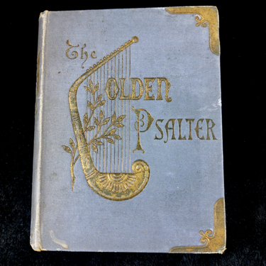 The Golden Psalter, 1889 Edition by Marcus Ward & Co. Collectable Decorative.0