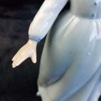 Thumbnail for The Leonardo Girl Collection with Basket Blue Dress Figurine 7
