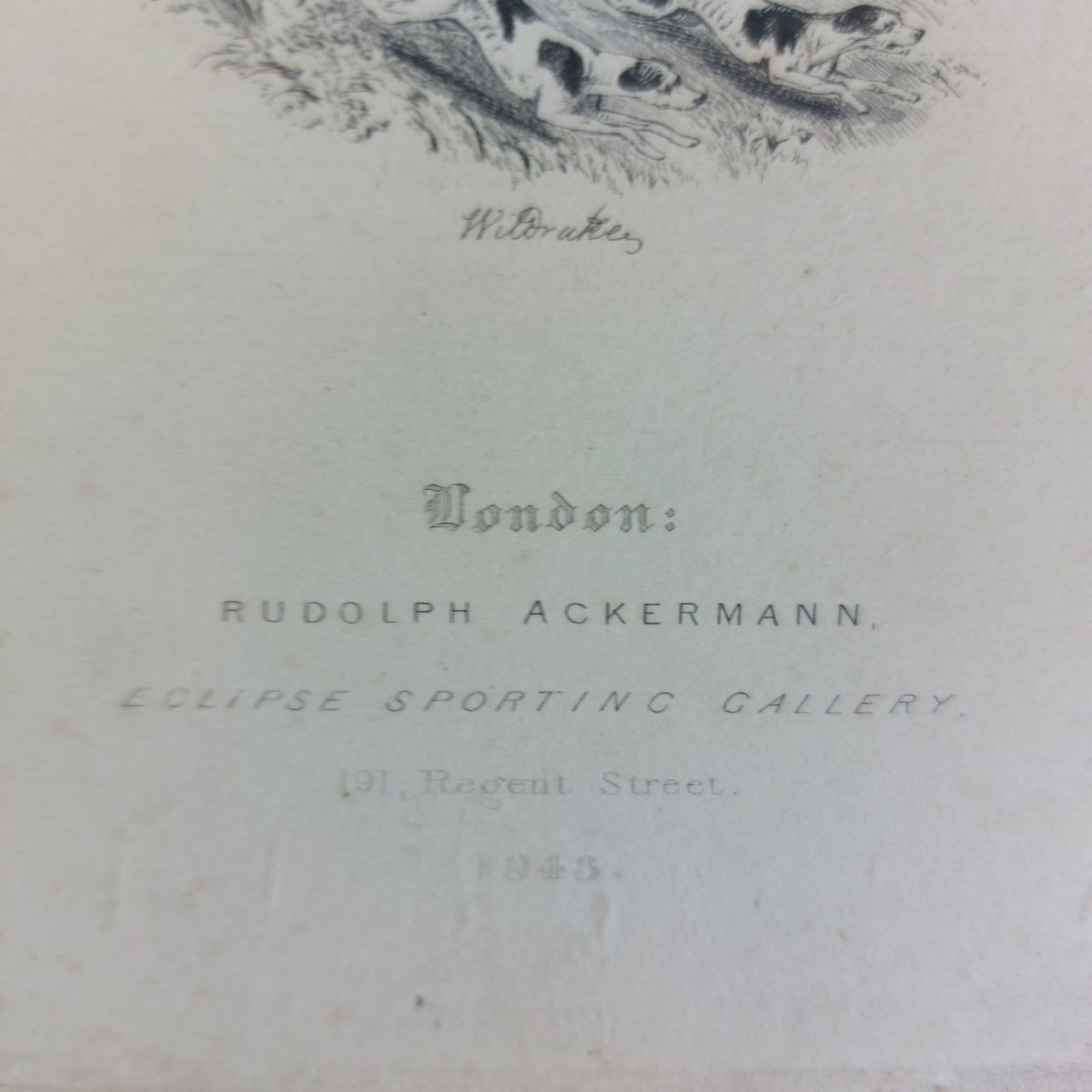 Ackermann Hunting Reminiscences antique book gift History Fox Illustrated 18438