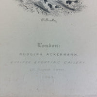 Thumbnail for Ackermann Hunting Reminiscences antique book gift History Fox Illustrated 18438