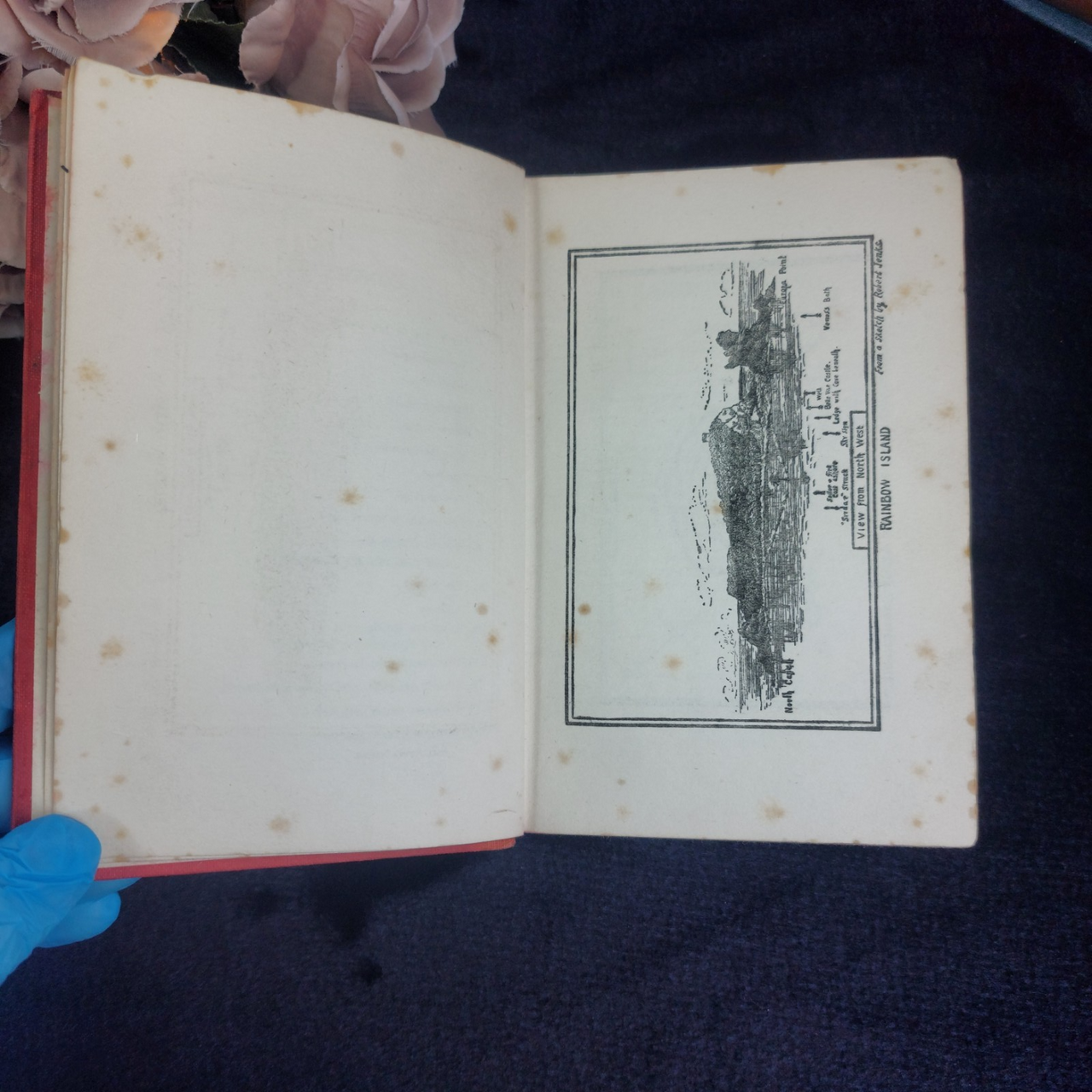 1926  Rainbow Island Louis Tracy Acceptable Worn Adventure Novel Damaged Cover 5