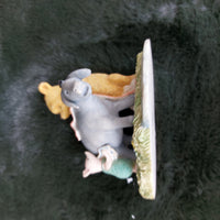 Thumbnail for Classic Pooh “Eeyore Getting Dried” Figurine by Border Fine Arts China A00695