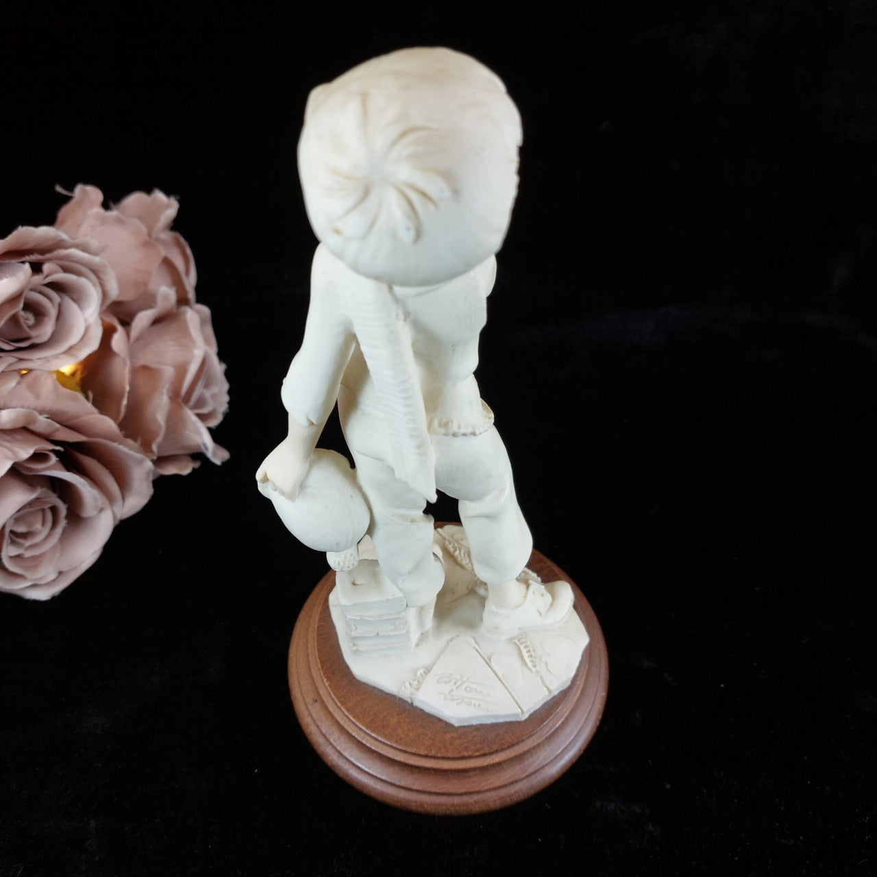Vintage Vittorio Tessaro Figurine A.D.L.  "The Little Beggar Boy"  italian9