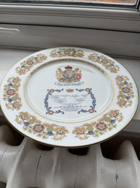 Thumbnail for Rare Aynsley Commemorative Plate H.M. Queen Mother's 80th Birthday 1980 decor12