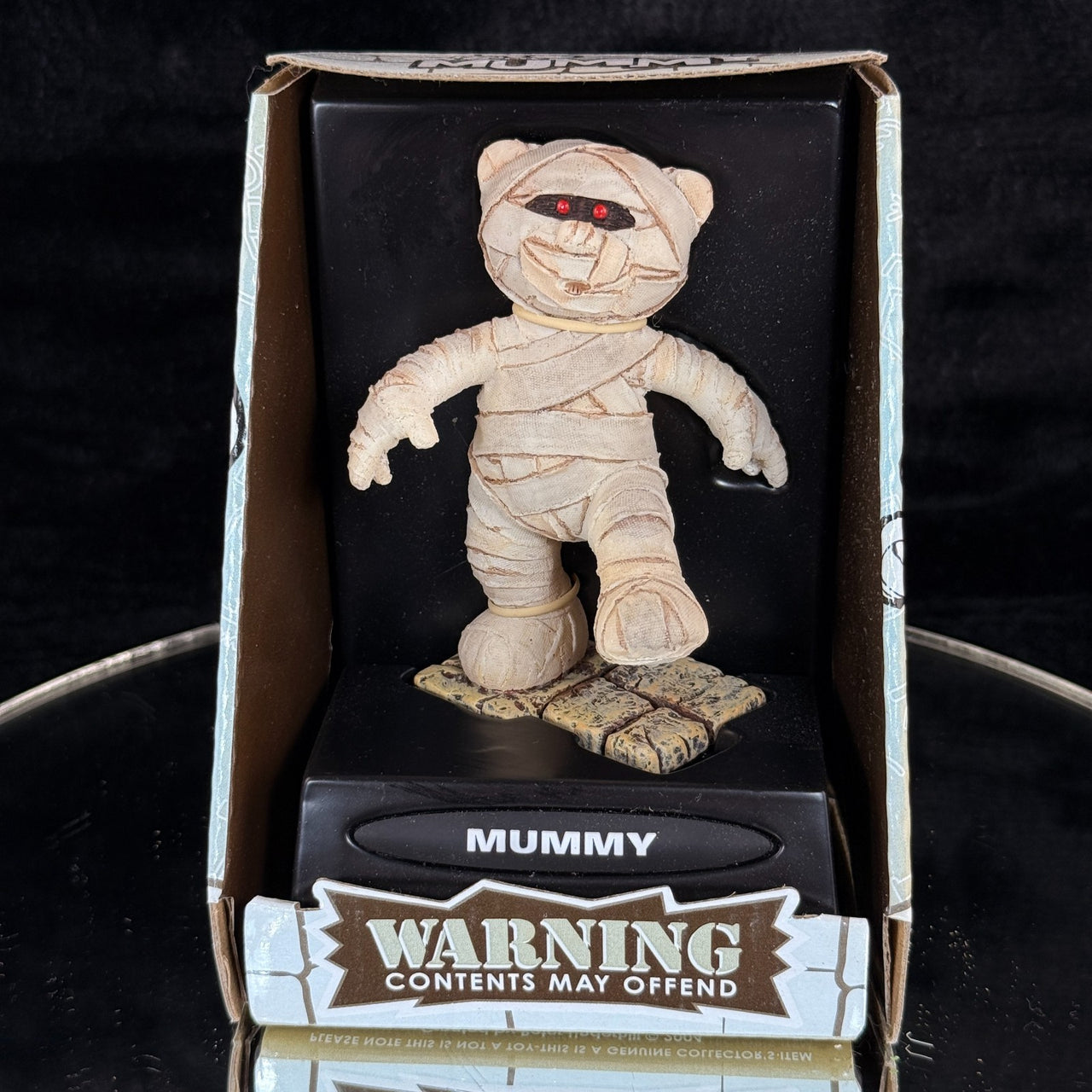 Bad Taste Bears Mummy Figurine Halloween Horror Decor Funny Resin Gift Boxed5