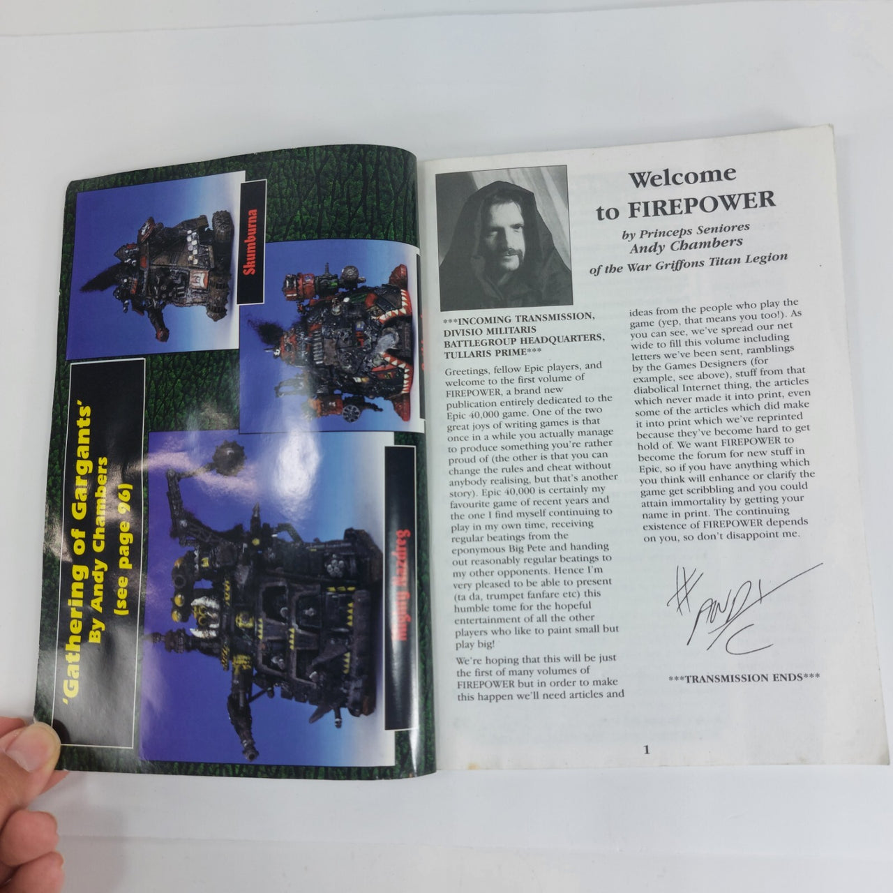 Epic 40,000 - Firepower Citadel Journal Special Edition 1997 - Warhammer Collect2