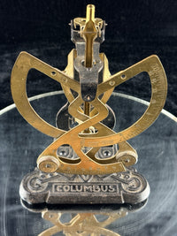 Thumbnail for Columbus Antique Scale Postal Germany 1906 Brass & Cast Iron Balance Weighing19