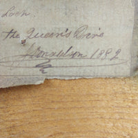 Thumbnail for 1882 J. Middleton Painting Landscape “Duddingston Loch from the Queen’s Drive