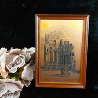 Thumbnail for Tynemouth Priory 1874 Copper Engraving Art Framed 9.75