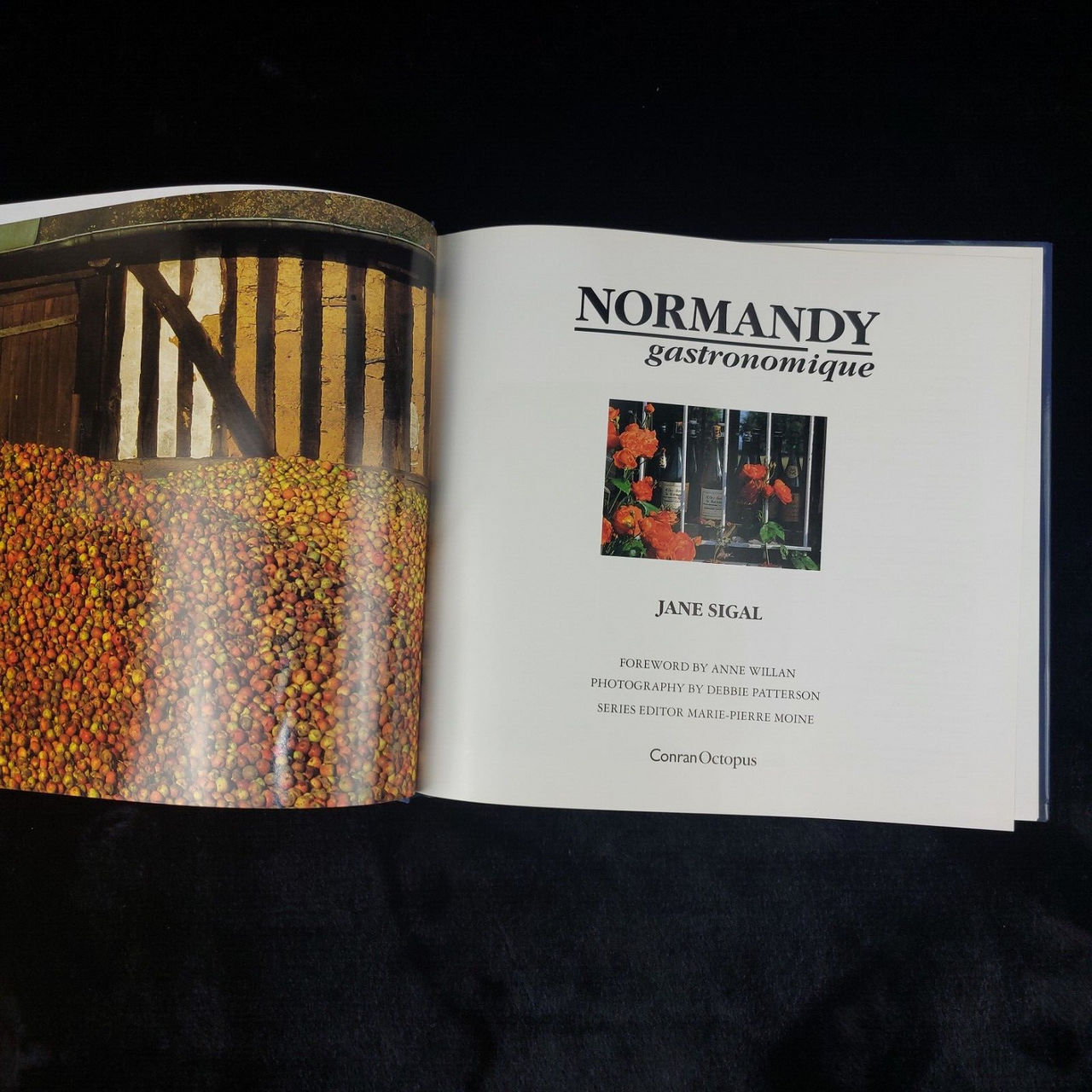 Normandy Gastronomique Hardcover Jane Sigal French Cuisine Cookbook Recipe 19931