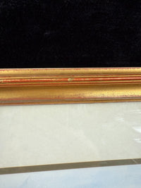 Thumbnail for Antique S.L. Signed Watercolor wood gold framed- A London Harbor Scene.8