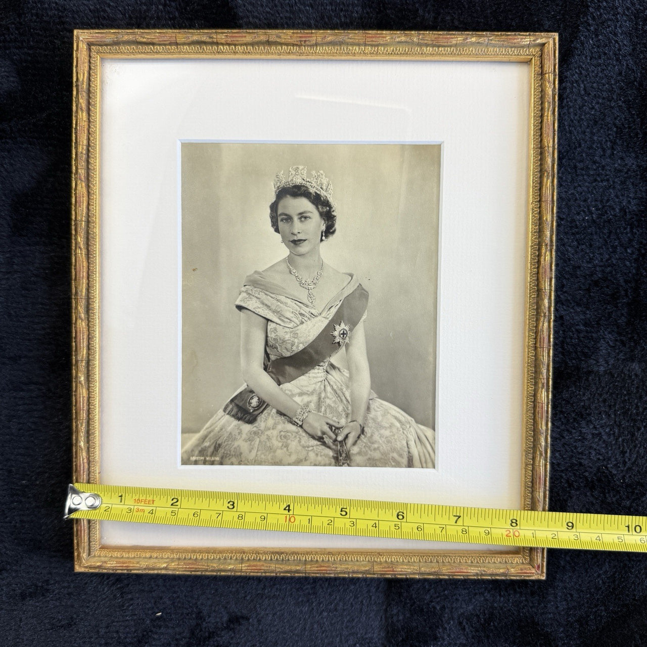 Original Photograph Queen Elizabeth II by Dorothy Wilding 1952 -approved Print1