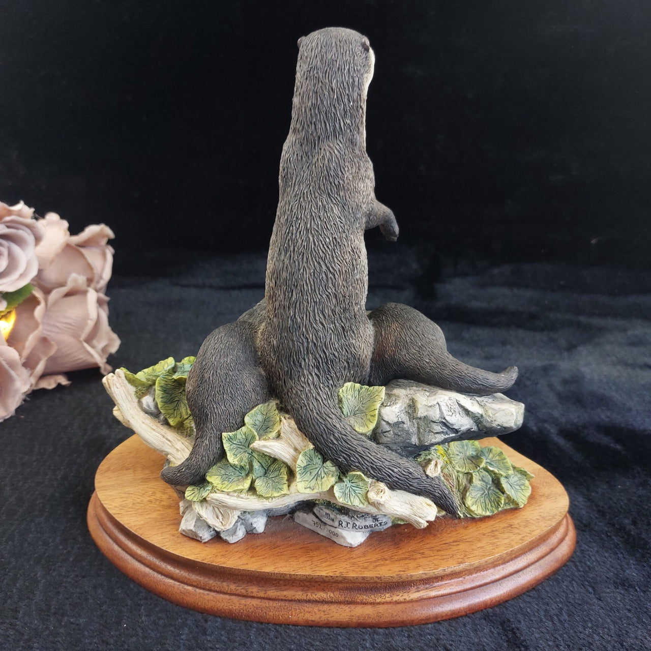 Border Fine Arts 752/3000 River View Family Otter R.T. Roberts B0195 LE Figurine4