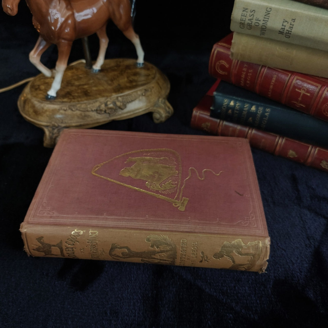 1854 book Antique Handley Cross Mr. Jorrocks's Hunt First Illustration Edition d22