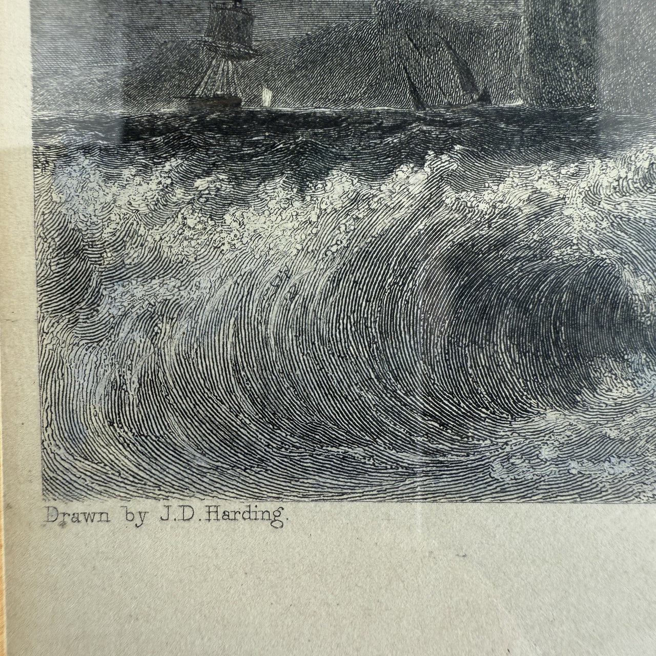 Antique Hand-Colored Lithographs Dunstanborough Castle & Tynemouth Pair Prints7