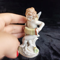 Thumbnail for Carl Scheidig Gräfenthal Antique German Porcelain Cherub Musician Figurines Set11