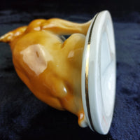 Thumbnail for LFZ USSR Bulldog Figurine Porcelain Dog 8.5