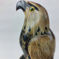 Thumbnail for Hand Carved Buffalo Horn Eagle 6