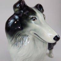 Thumbnail for Vintage Nelson Staffordshire Ceramic Collie Figurine 1960s Collie bookshelf deco15