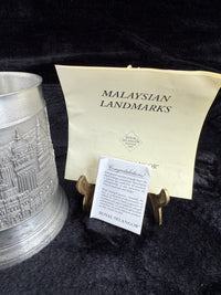Thumbnail for Royal Malaysian Selangor Landmarks Pewter Tankard / Mug with certificate Repro21