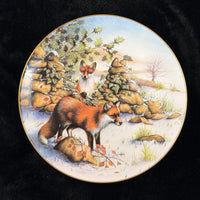 Thumbnail for Spode Wildlife Series Fox Plate Bohemia Deer Czechoslovakia Art Bone Decor China2