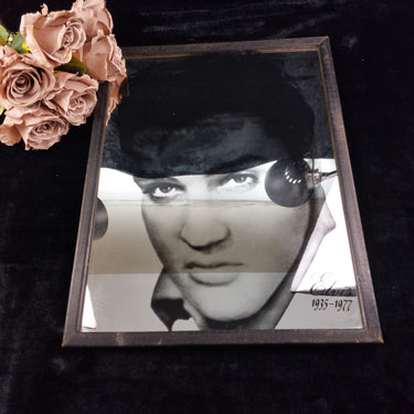 Elvis Presley Mirror Portrait 1935–1977, Framed 19