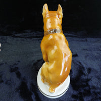 Thumbnail for LFZ USSR Bulldog Figurine Porcelain Dog 8.5