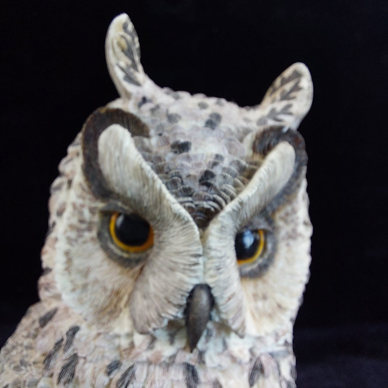 Border Fine Arts 1998 Long Eared Owl Russell Willis 541729  BFA Birds Figurine1