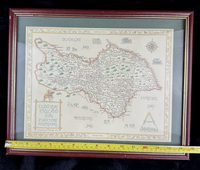Thumbnail for Domesday England 1086 framed Map  Euruicscire Nortreding by Garnons Williams2