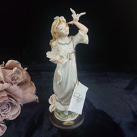 Thumbnail for Giuseppe Armani Joy Figurine 1999 Florence Tag Signed by artst see finger .0