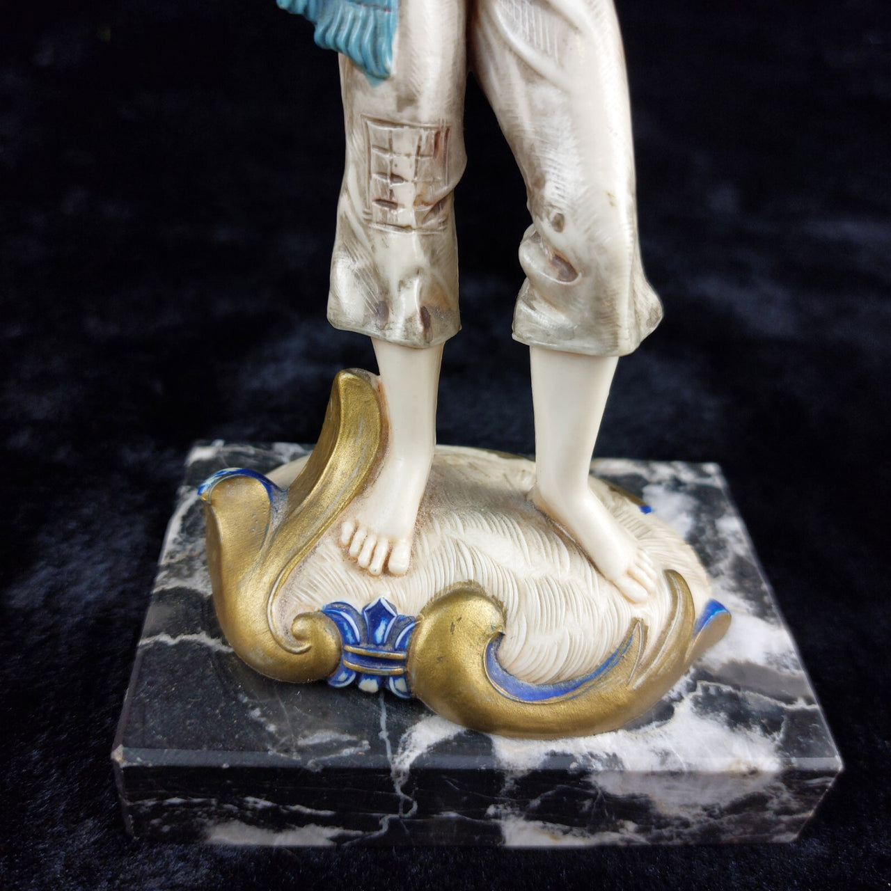 Fontanini Depose Simonetti Boy Figurine with Grapes 1980's Made in Italy decor.3