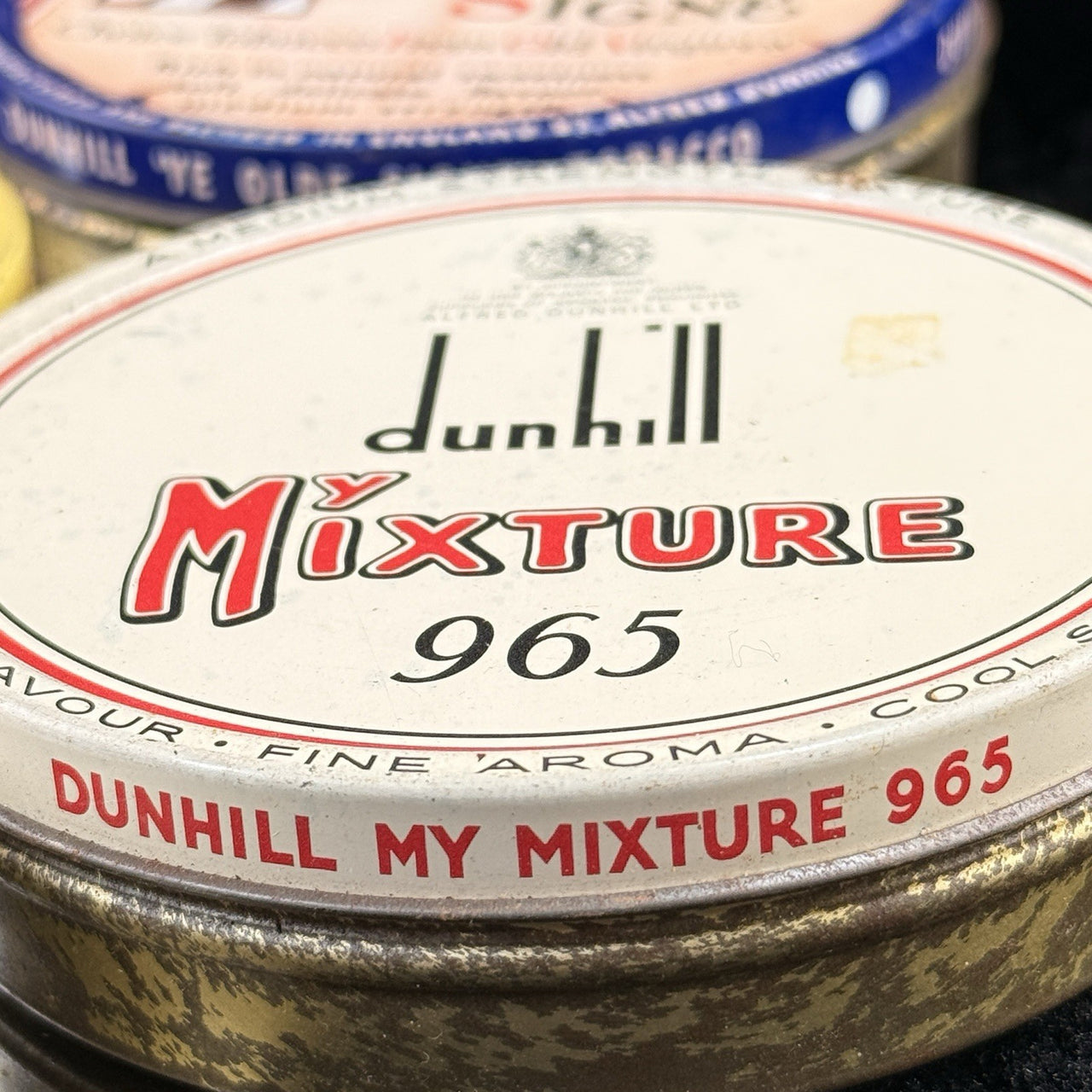 Rare 10* Dunhill Balkan Sobranie Smoking Tobacco Tin Lot Vintage Collectible UK10
