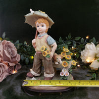 Thumbnail for 2000Juliana Boy Collection with Umbrella Figurine Porcelain United Kingdom.5