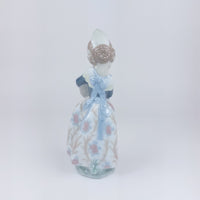 Thumbnail for Rare NAO by Lladró Spanish Porcelain Girl with Basket Figurine Handmade Spain19