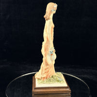 Thumbnail for Vittorio Tessaro A.D.L. Italian Lady Figurine Hand Painted Decor  Made in Italy.5
