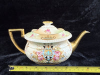 Thumbnail for Exquisite Antique Crown Devon Fieldings Tea Pot  
