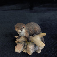 Thumbnail for Border Arts Fine Otter First Outing Figurine 2.5