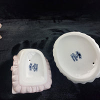 Thumbnail for Leonardo Collection Porcelain Sleeping Baby Figurines Set Girl Boy Bed Deco gift2