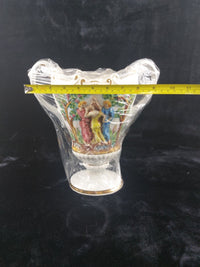 Thumbnail for Capodimonte Style with Vase Classical Figures decor roman antique greek Figurine17