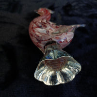Thumbnail for Murano Rooster Glass Pink Filigrana Art Hand Blown 1kg 10