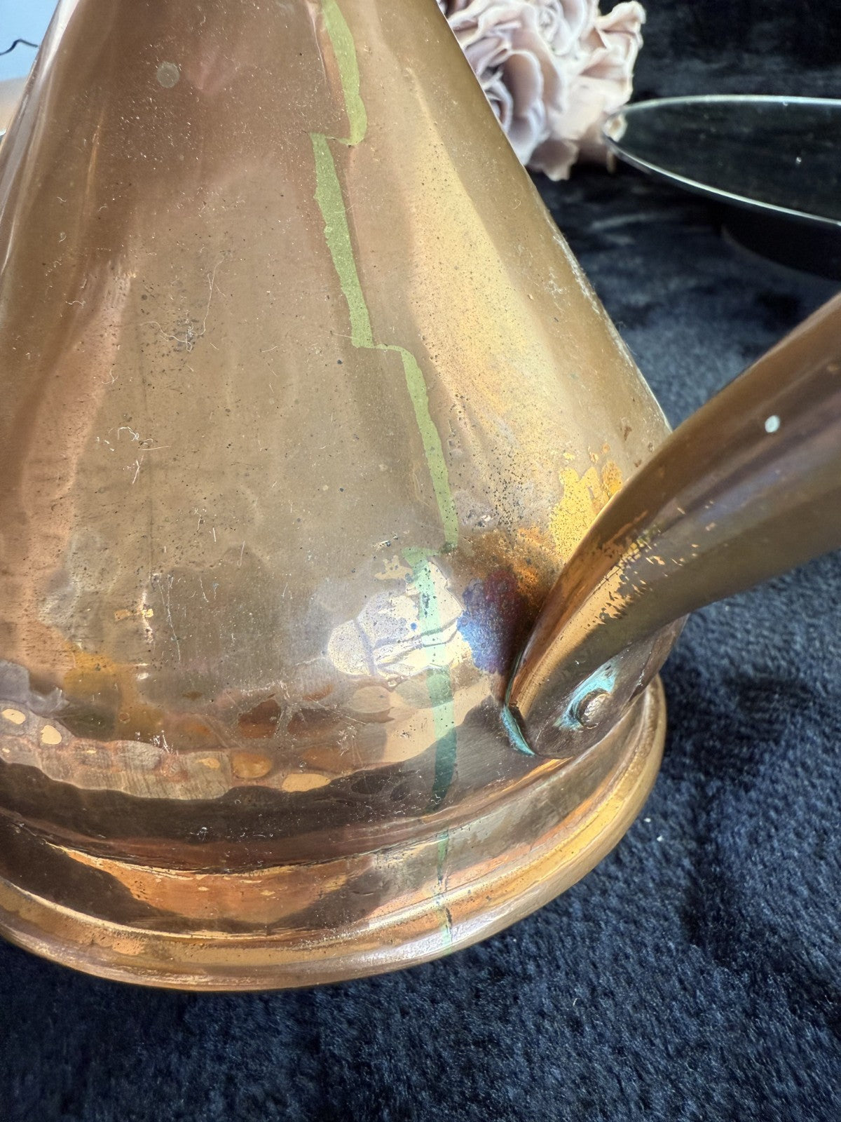 Vintage "VERITIE" Copper Measure Pint from England United Kingdom Collectable5
