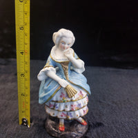 Thumbnail for Antique victorian Porcelain Lady Figurine 5