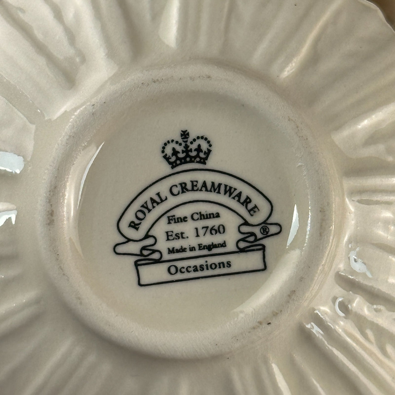Royal Creamware Elegant "Occasions" Fine China Serving Set Porcelain Bowl Set6