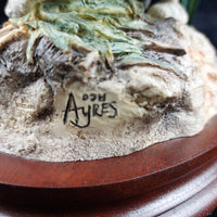 Thumbnail for Border Arts Fine First One In Swan & Cygnets Figurine 1997 Handmade Scotland dec16